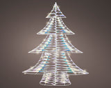 60cm Micro Warm White LED Battery Operated Indoor Tree by Lumineo