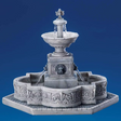 Modular Plaza-Fountain Incl. Adaptor 550 Ma (White) Lemax Christmas Village Table Accent - Mill Race Garden Centre