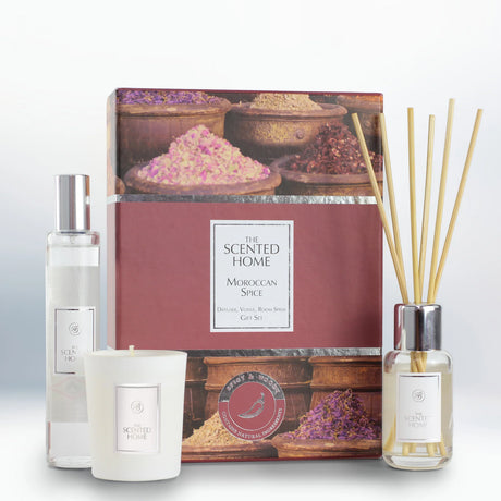 Scented Home Moroccan Spice Gift Set by Ashleigh & Burwood - Mill Race Garden Centre