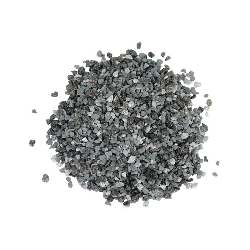 My Village Black-Grey Pebbles Medium Grain – 370 ml Tub Natural Stone Landscaping Accent (SKU MYD106)