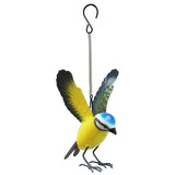 Small Metal Hanging Blue Tit by Primus - Mill Race Garden Centre
