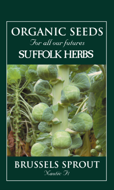Organic Brussels Sprout Nautic F1 - Mill Race Garden Centre