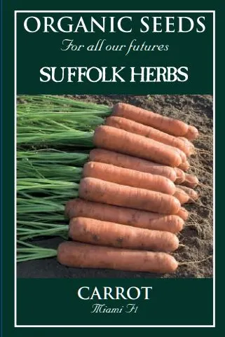 Organic Carrot Miami F1 - Mill Race Garden Centre