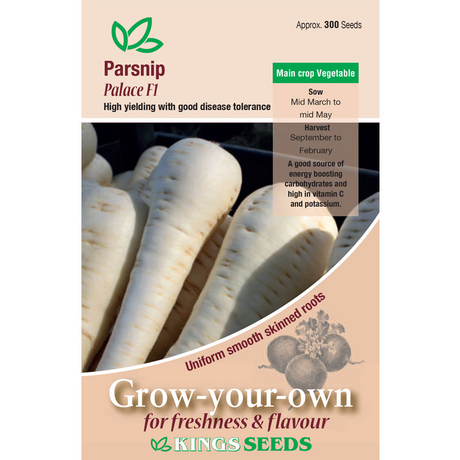 Parsnip Palace F1 by Kings Seeds - Mill Race Garden Centre