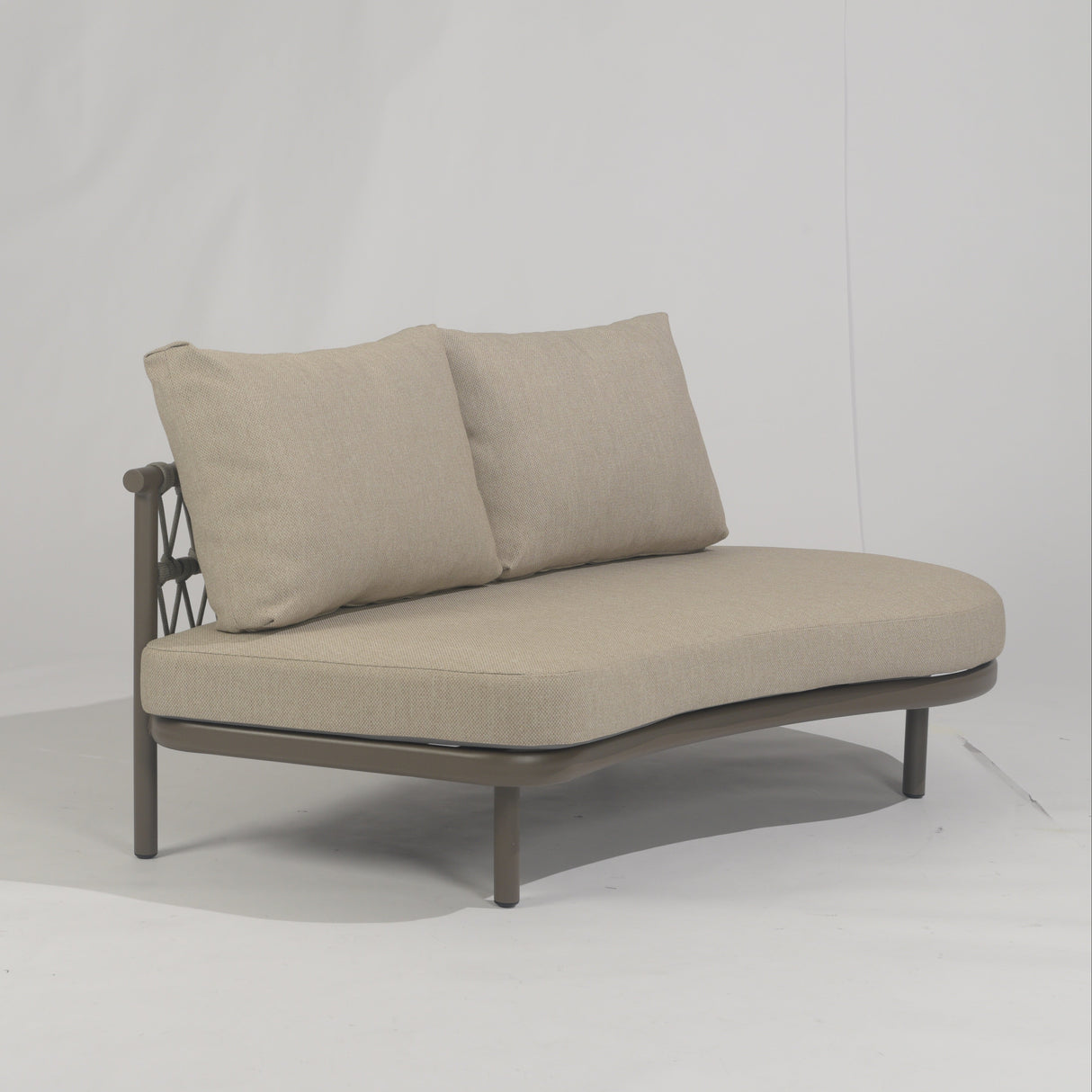 4 Seasons Outdoor Piacenza Terre Corner Sofa Set