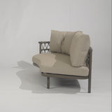 4 Seasons Outdoor Piacenza Terre Corner Sofa Set