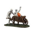 Playful Skeletons Yard Decoration Lemax Spooky Town Figurines - Mill Race Garden Centre