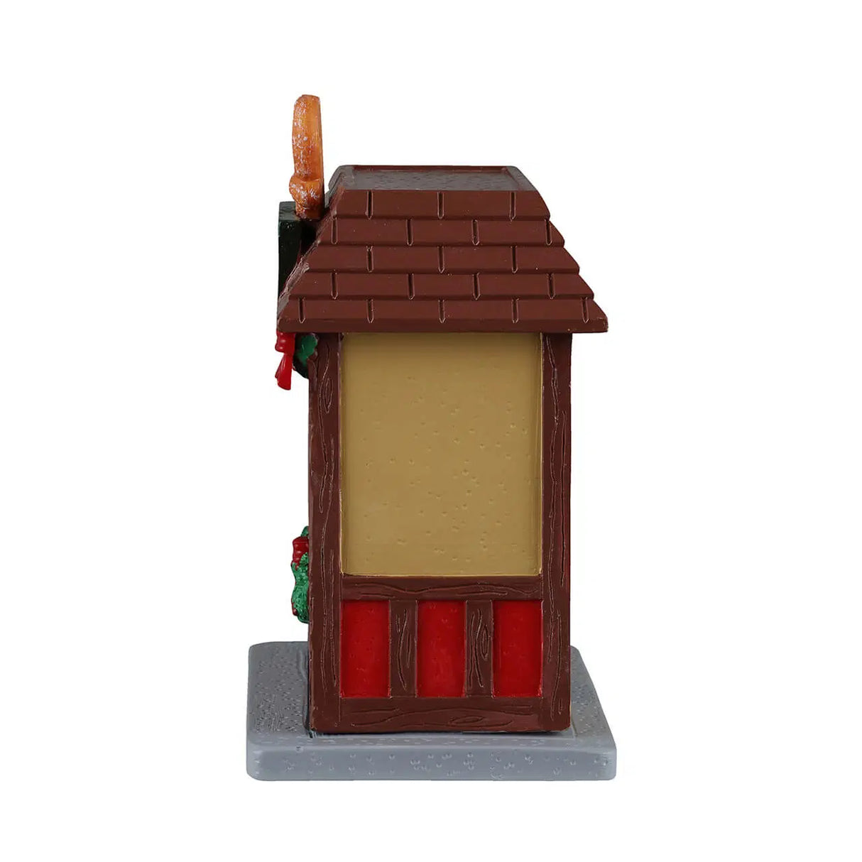 Lemax Christmas Village table accent featuring miniature pretzels for festive holiday decor.
