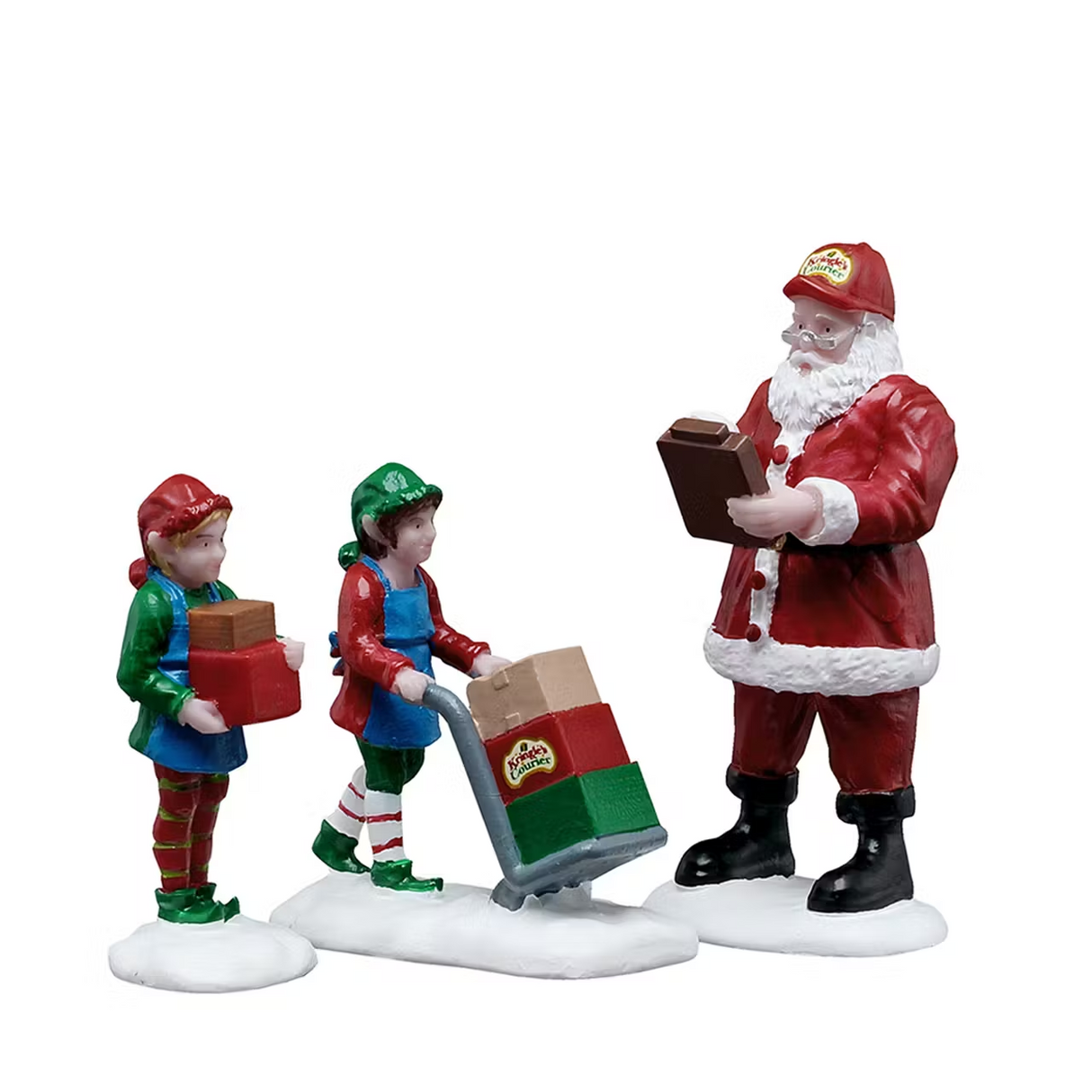 Ready For Shipping Set Of 3 Lemax Christmas Village Figurine - Mill Race Garden Centre