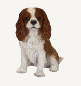 King Charles Spaniel Real Life Resin Ornament by Vivid Arts - Mill Race Garden Centre