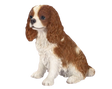 King Charles Spaniel Real Life Resin Ornament by Vivid Arts - Mill Race Garden Centre
