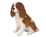 King Charles Spaniel Real Life Resin Ornament by Vivid Arts - Mill Race Garden Centre