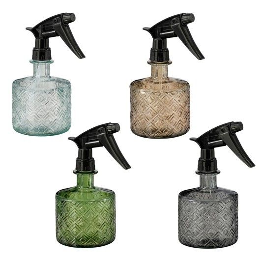 Recycled Glass Plant Mister  – 10 cm – Assorted Colours