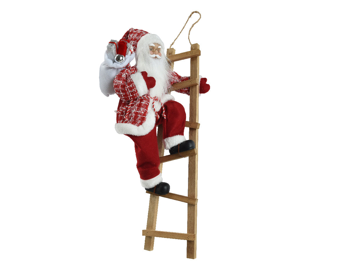 65cm Santa Climbing Ladder by Kaemingk