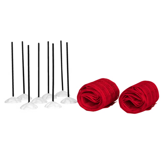 Ski Racing Net 10pcs Lemax Christmas Village Accessory - Mill Race Garden Centre