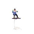 Skiing Girl Lemax Christmas Village Figurine - Mill Race Garden Centre