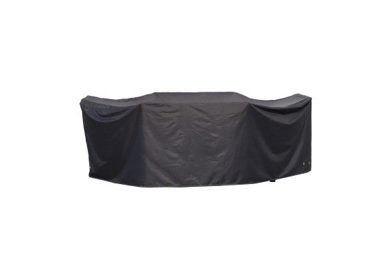 Hartman Sonas 6-seat rectangular dining set cover protecting outdoor furniture from weather damage