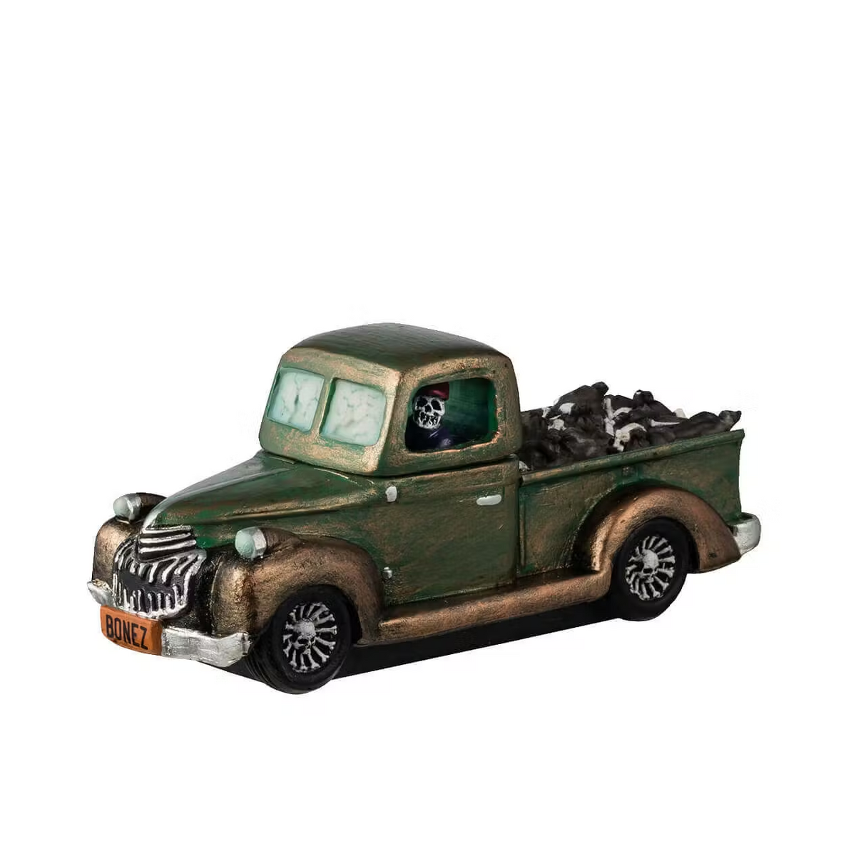 Spookytown Garbage Truck Lemax Spooky Town Table Accent - Mill Race Garden Centre