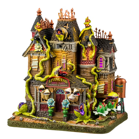 The Living End B/O (4.5V) Lemax Spooky Town Illuminated Building - Mill Race Garden Centre