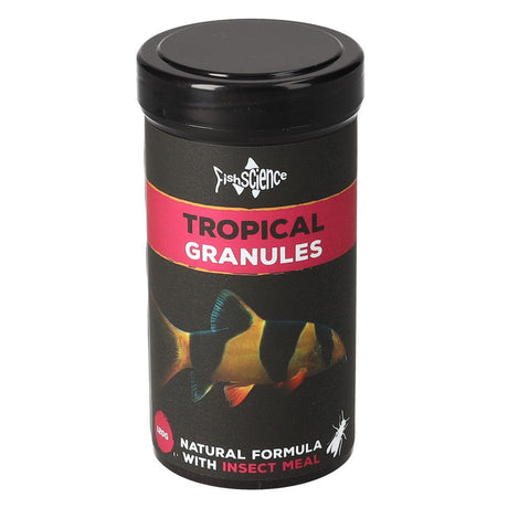 FishScience Tropical Granules Food 120g - Mill Race Garden Centre