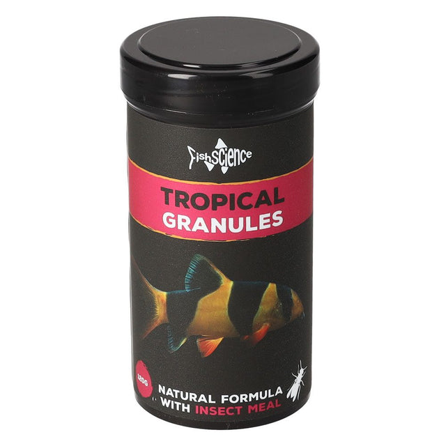 FishScience Tropical Granules Food 120g - Mill Race Garden Centre