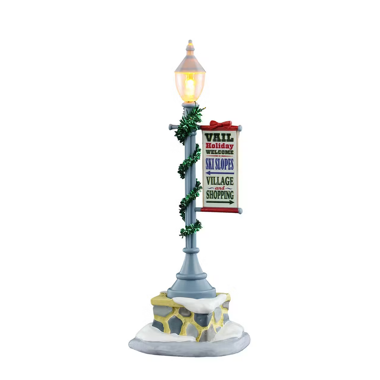 Vail Lamp Post B/O (4.5V) Lemax Christmas Village Accessory - Mill Race Garden Centre