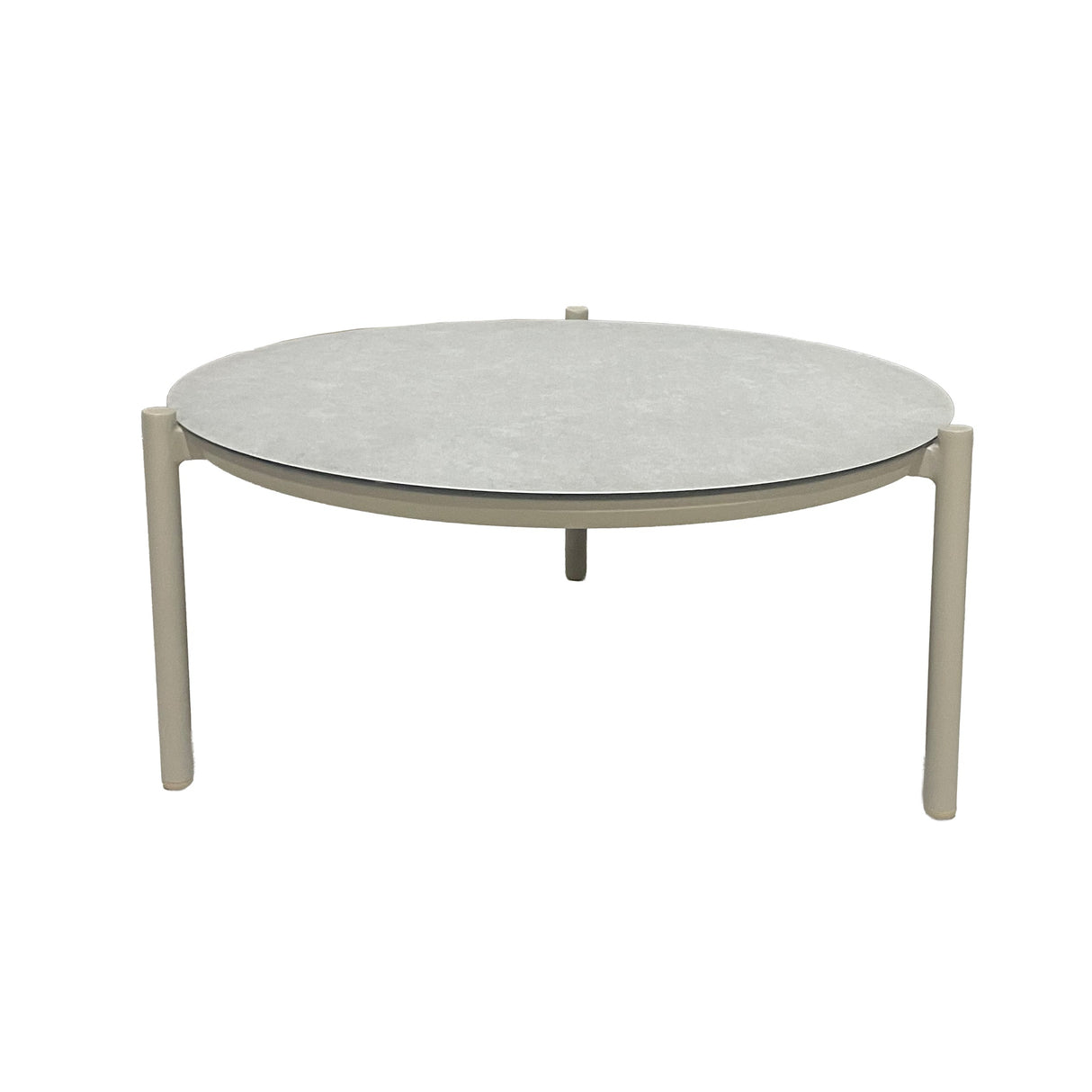 4 Seasons Outdoor Vic ( Yoga ) Coffee Table Latte printed ceramic 73 X 35h