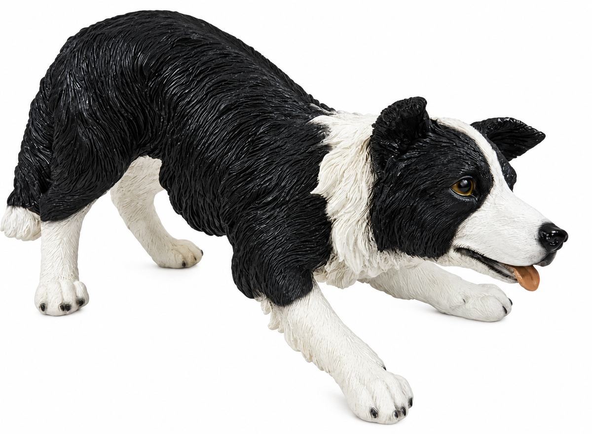 Sheepdog Real Life Resin Ornament by Vivid Arts