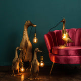 WERNS® Son Of A Duck Gold Table Lamp