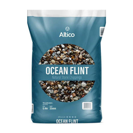 Ocean Flint Chippings by Altico - Mill Race Garden Centre