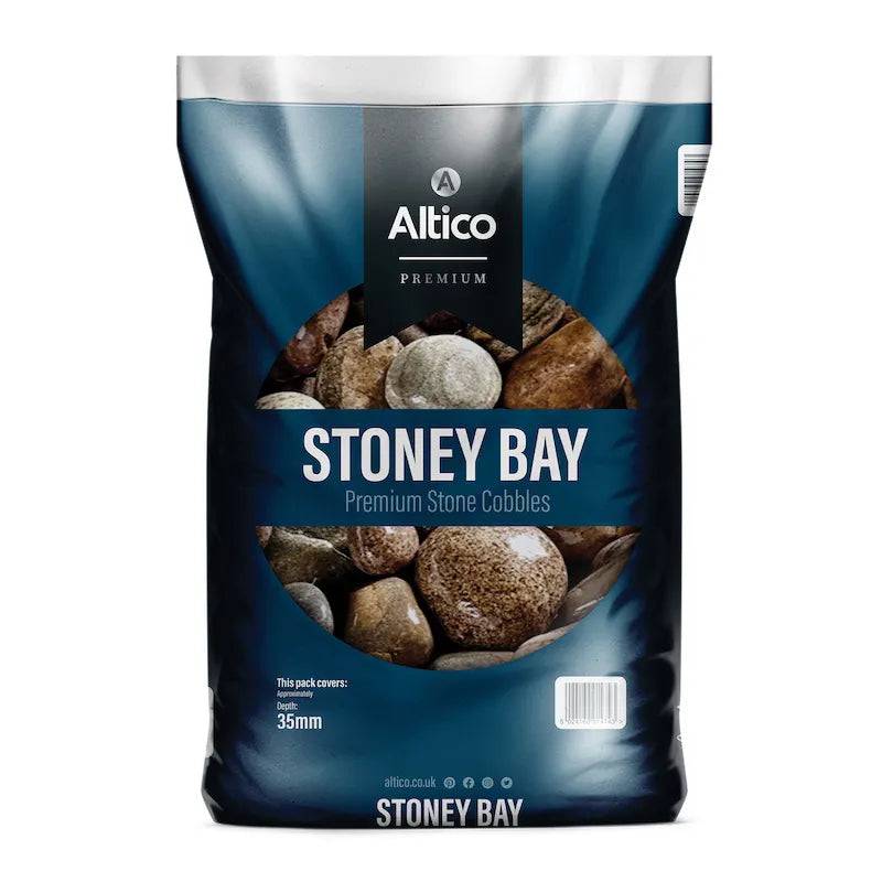 Stoney Bay Premium Cobbles by Altico - Mill Race Garden Centre