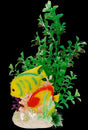 3 Fish on Rock Aquarium Ornament - Mill Race Garden Centre