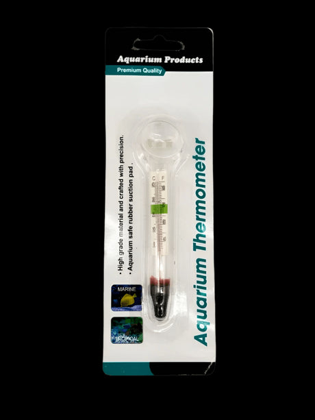 Aquarium Glass Thermometer With Sucker - Mill Race Garden Centre