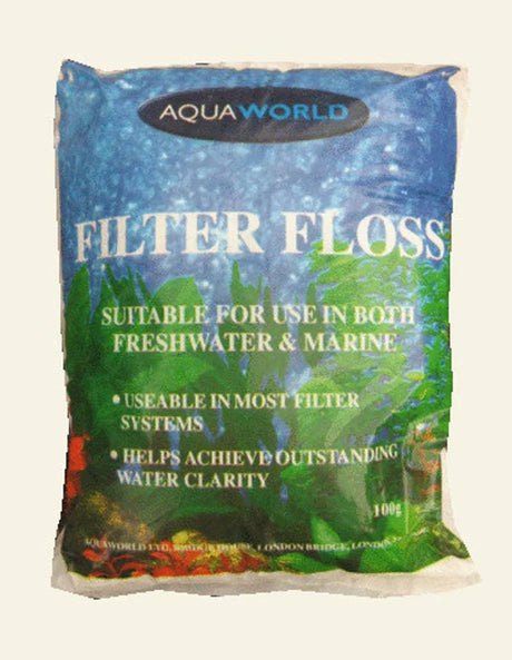 Aquaworld Filter Floss Media 100g - Mill Race Garden Centre