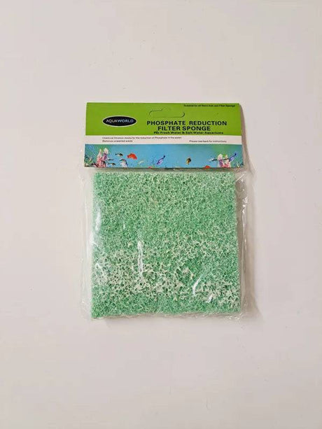 Aquaworld Phosphate Filter Sponge Single 9.6 x 9.6cm - Mill Race Garden Centre