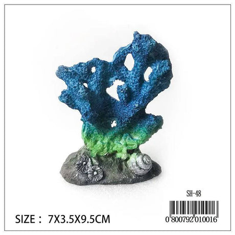 Coral Blue/Green - Mill Race Garden Centre