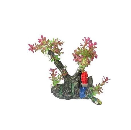 Green Tree With Water Wheel - Mill Race Garden Centre