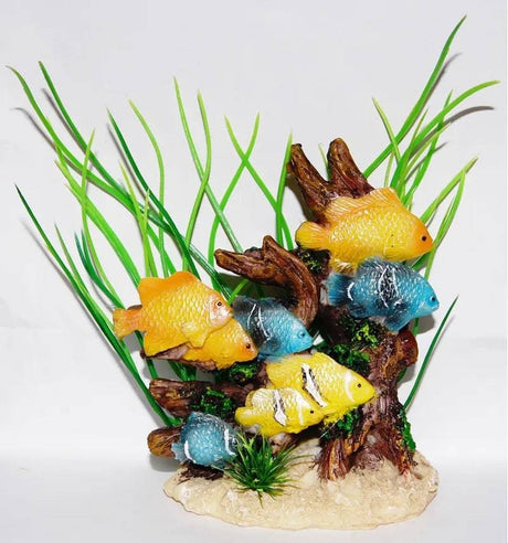 School of Fish Aquarium Ornament - Mill Race Garden Centre
