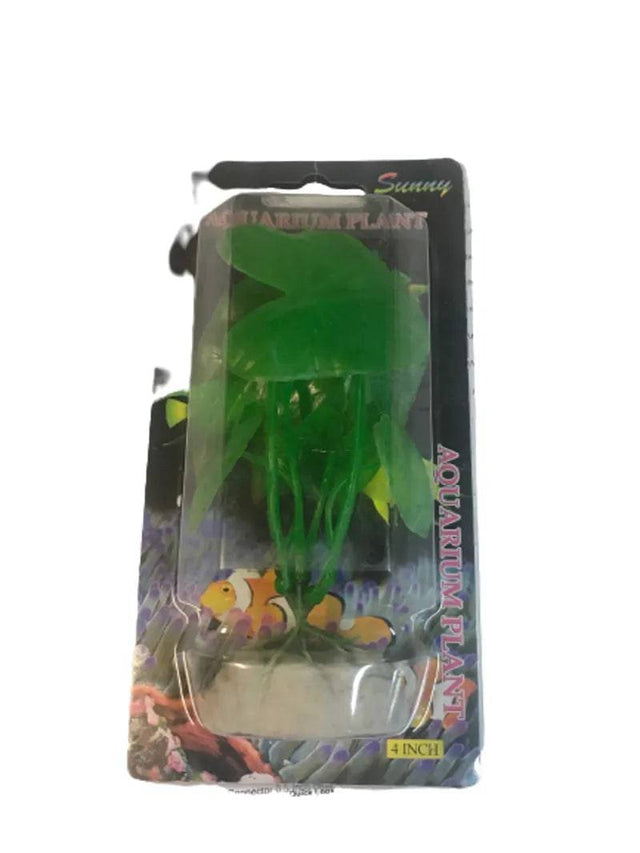 Sunny Aquarium Plastic Plant AP-009 4 inch - Mill Race Garden Centre