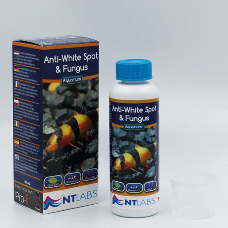 NT Labs Aquarium Anti-White Spot & Fungus 100ml - Mill Race Garden Centre