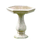 Chelsea Hexagon Cast Stone Bird Bath - Mill Race Garden Centre