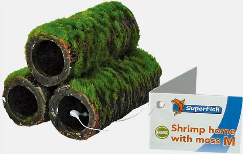 SuperFish Shrimp Home with Moss Medium