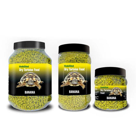HabiStat Tortoise Food Banana 200g - Mill Race Garden Centre