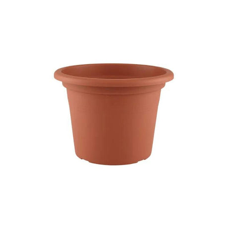 Venezia Cilindro Pot 20Cm Terracotta - Mill Race Garden Centre