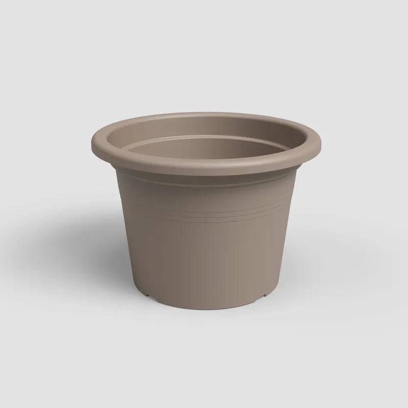 Venezia Cilindro Pot 30Cm Taupe - Mill Race Garden Centre