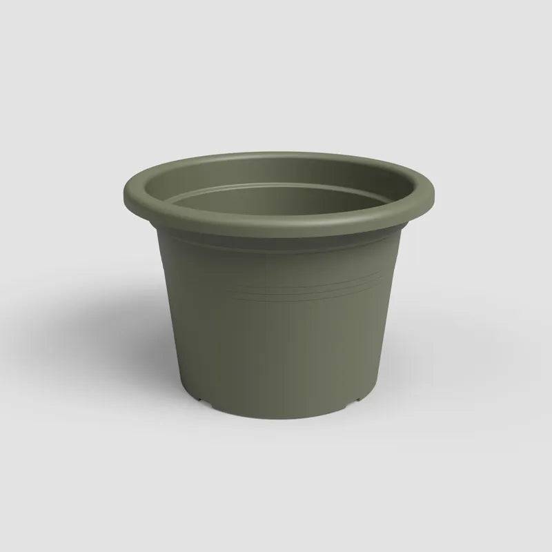 Venezia Cilindro Pot 35Cm Dry Green - Mill Race Garden Centre