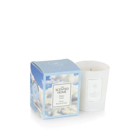 Mini Candle 70g Fresh Linen - Mill Race Garden Centre