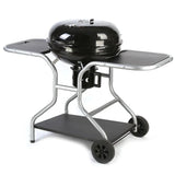 Atom Grills 22" Kettle Charcoal BBQ Grill With Side Shelves - Mill Race Garden Centre