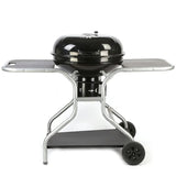 Atom Grills 22" Kettle Charcoal BBQ Grill With Side Shelves - Mill Race Garden Centre