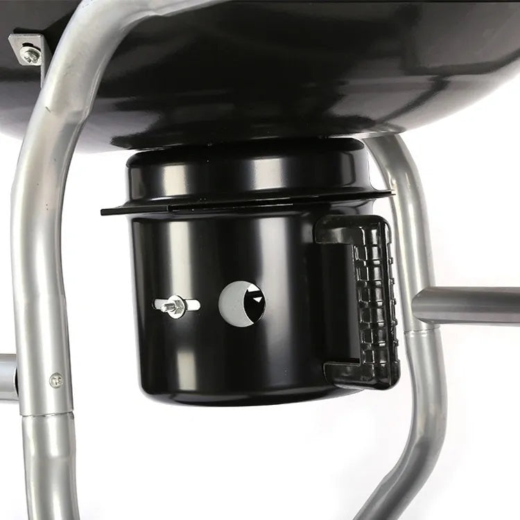 Atom Grills 22" Kettle Charcoal BBQ Grill With Side Shelves - Mill Race Garden Centre